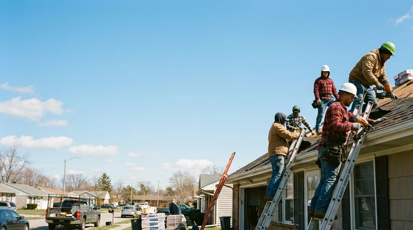 Roofing in Bradley, IL near me